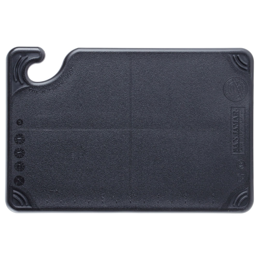 Tabla negra corte para bar 6" x 9"  San Jamar