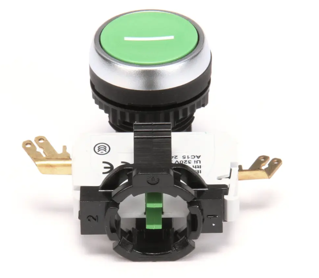 Conj.boton pulsador verde Robot-Coupe