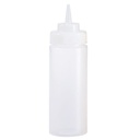 Dispensador salsa 12 oz para apretar transparente - Browne