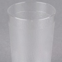 Vaso texturizado 9.5oz policarbonato transparente Cambro