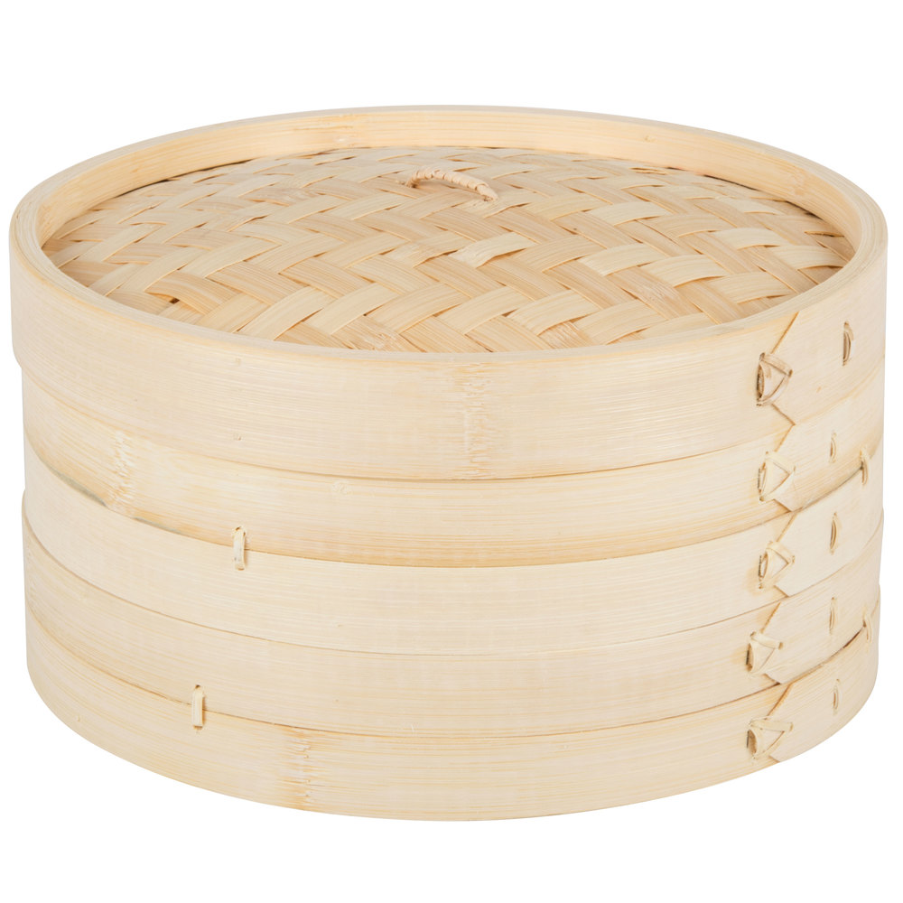 Set steamers en bamboo de 10" town food