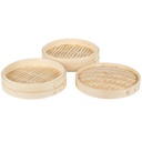 Set steamers en bamboo de 10" town food