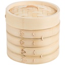 Set de 3 steamers en bamboo de 6" - Town Food