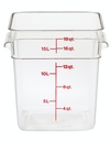 Recipiente cuadrado 17.2lts. policarbonato Cambro