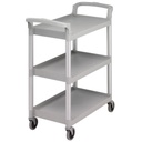 Carro versatil liviano abierto cap. 136 kg gris - Cambro China