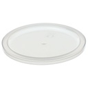 Tapa redonda para recipientes de 11, 17 y 20 lts translucidos - Cambro USA