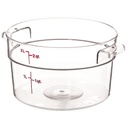 Recipiente redondo 1.9lts policarbonato transparente - Cambro USA