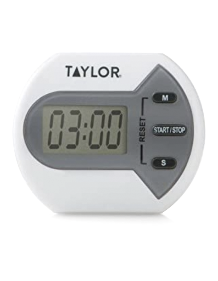 Temporizador digital LCD minutos segundos - Taylor Precision