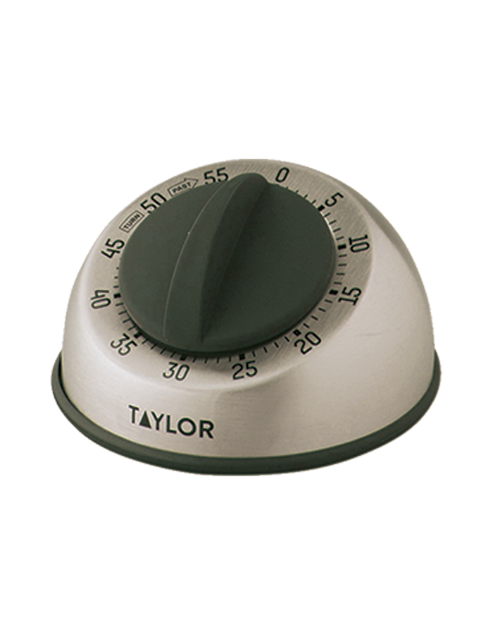 Temporizador análogo acero inox 60 minutos - Taylor Precision