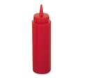 Dispensador salsa 24 oz para apretar color rojo (Outlet) - Browne