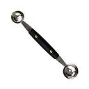 Cuchara 7" parisien doble sacabocados - Browne