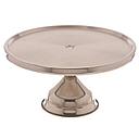 Base para exhibir tortas de 30 cm en acero inoxidable - Browne