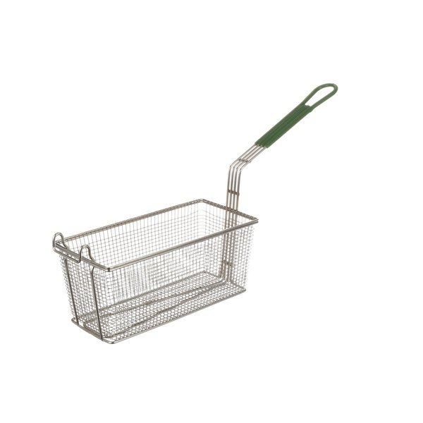 Canastilla Twin para freidoras: GF40, GF14, SR42, SR52, SR142, SR152, PRG50, MJ40, MJ50, H55, HD50G, ESG35T, OCF30, OCF30G, 1814, 1814G, FQG30, FQE60, SR114, RE14, RE17, RE14TC, RE17TC, OCF30E, 1814E, 5-7/8" W × 12-5/8" L × 6-5/8" D - Frymaster