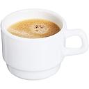 Taza Blanca de Vidrio Templado Restaurante, 4 1/4 oz - Arcoroc