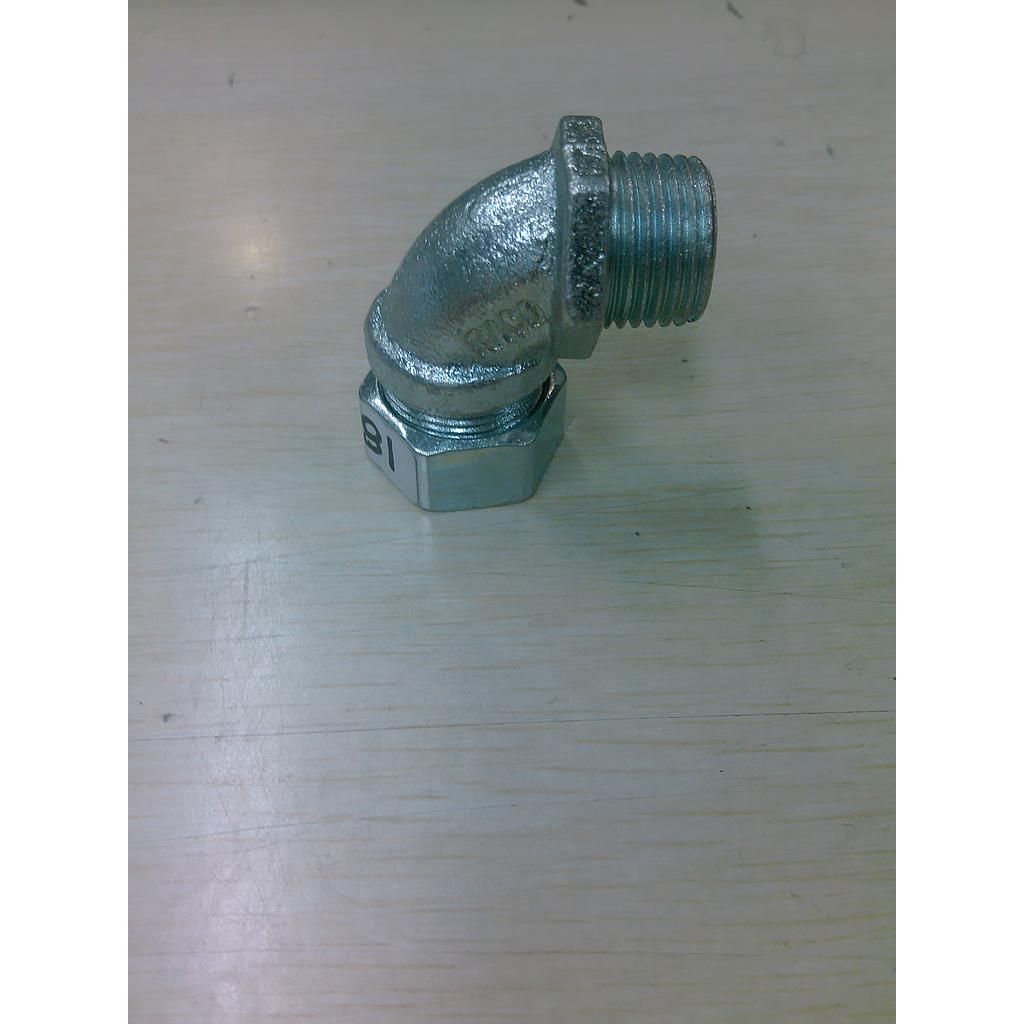 Connector 1/2x90 tube conduit - Henny Penny