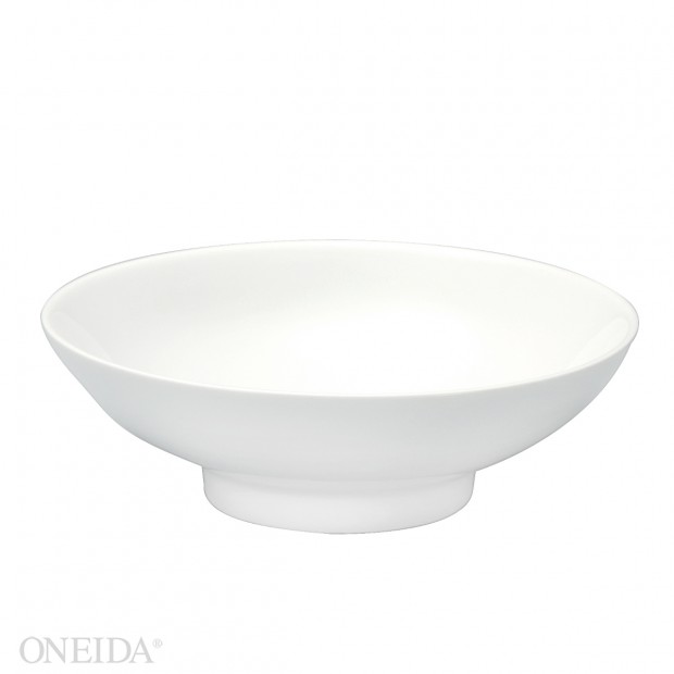 Bowl Redondo de Porcelana Fina - Fusión, 26.cm 1 lt (Outlet) - Oneida