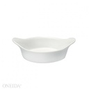 [F500-0000-601M-O] Mini Gratin de Porcelana Fina, 1 oz (Outlet) - Oneida