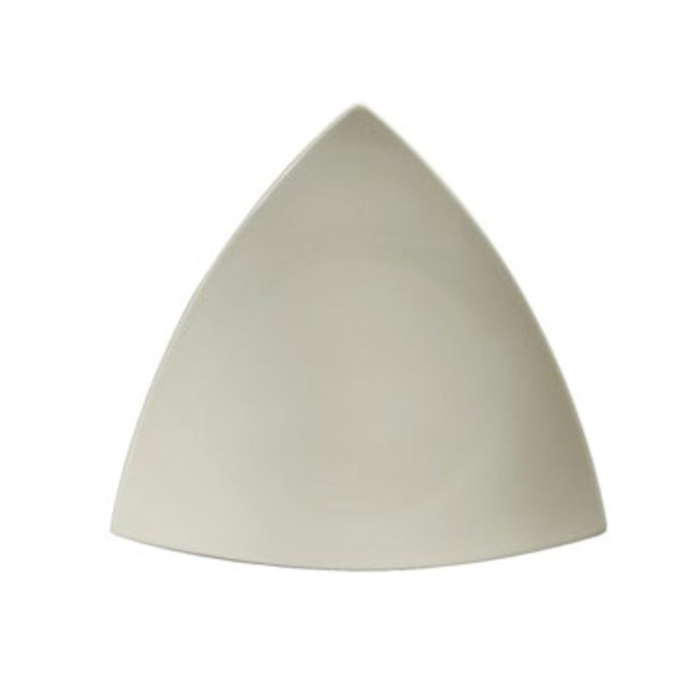 Plato triangular blanco spectra  - Oneida