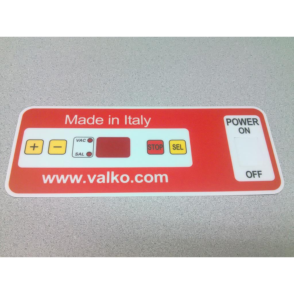 Serigrafia comandi - Valko