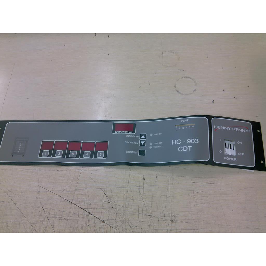 Decal-Cont 5Cdt Vnt Gm 903  - Henny Penny