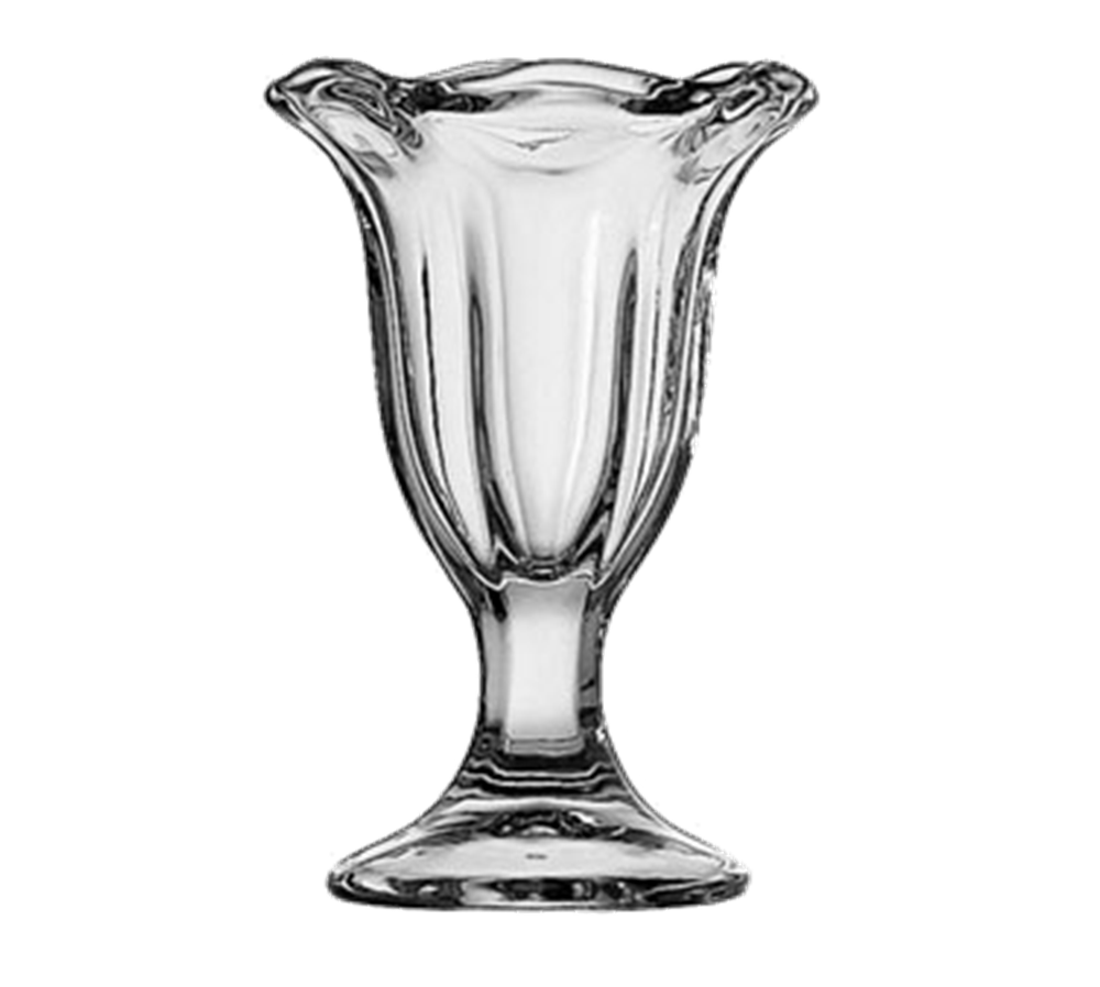 Copa de Helado Tulipán de Vidrio, 5 1/2 onz  - Anchor Hocking