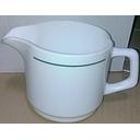 Jarra de Café de Vidrio Templado Restaurante, 8.5 cm - Franja Verde (Outlet) - Arcoroc