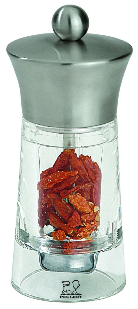 Molino aji acrilico a inox 14 cm home - Peugeot