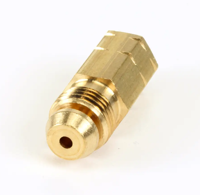 Connector fitting, 1/8&quot; tube x 1/8&quot;NPT brass - Frymaster