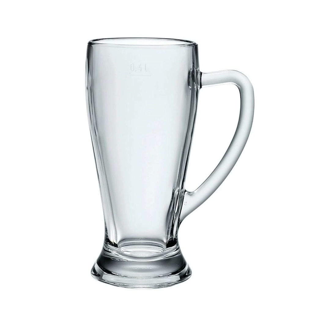 Vaso de cerveza Baviera 17 1/4 oz | 510 ml - Alt 18,3cm Dim 8,4 cm Tipo de Vidrio Vidrio convencional - Bormioli Rocco