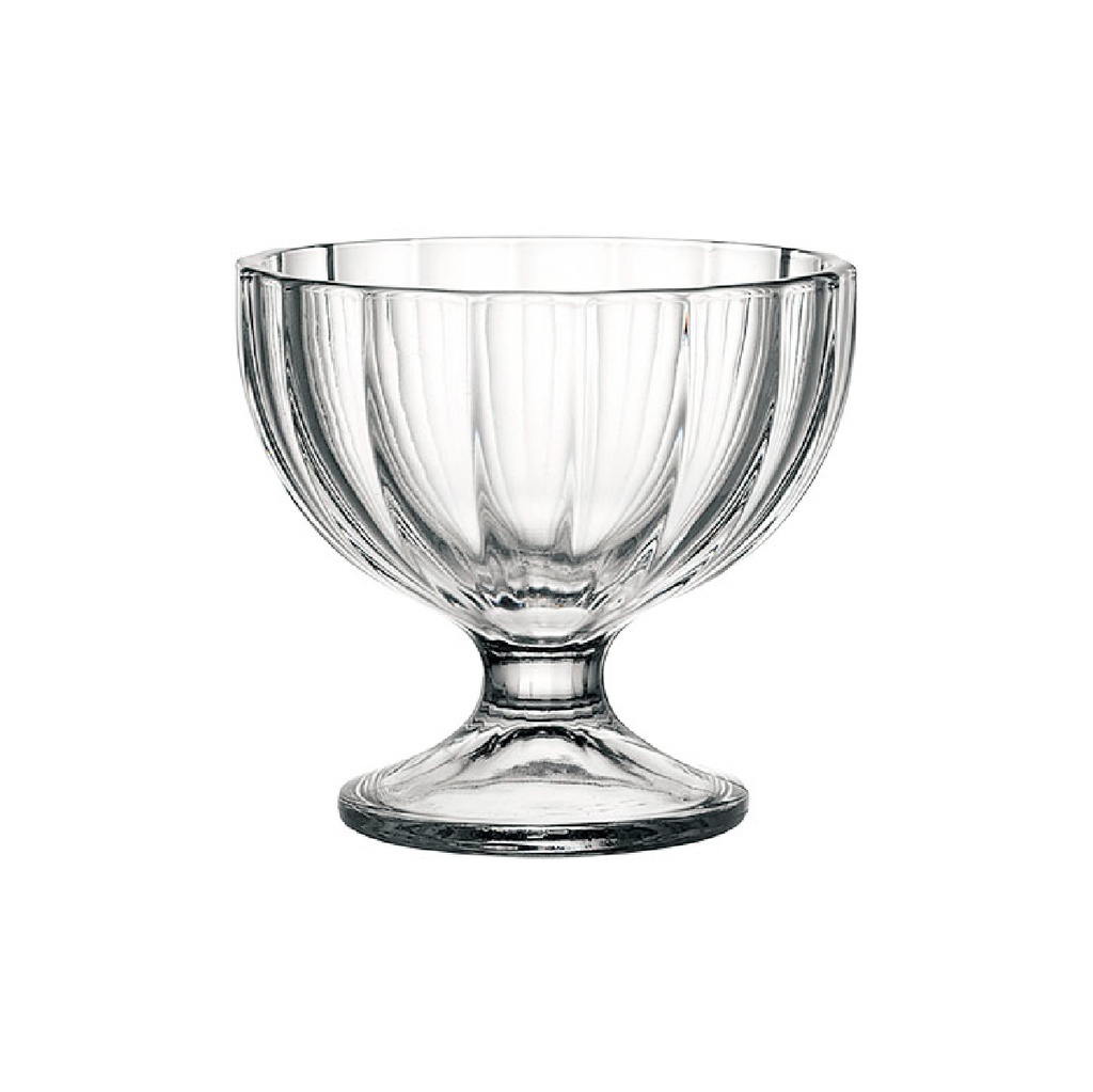 Copa de helado Alaska 9 oz | 265 ml - Alt 9,45cm Dim 10,4 cm Tipo de Vidrio Vidrio convencional - Bormioli Rocco