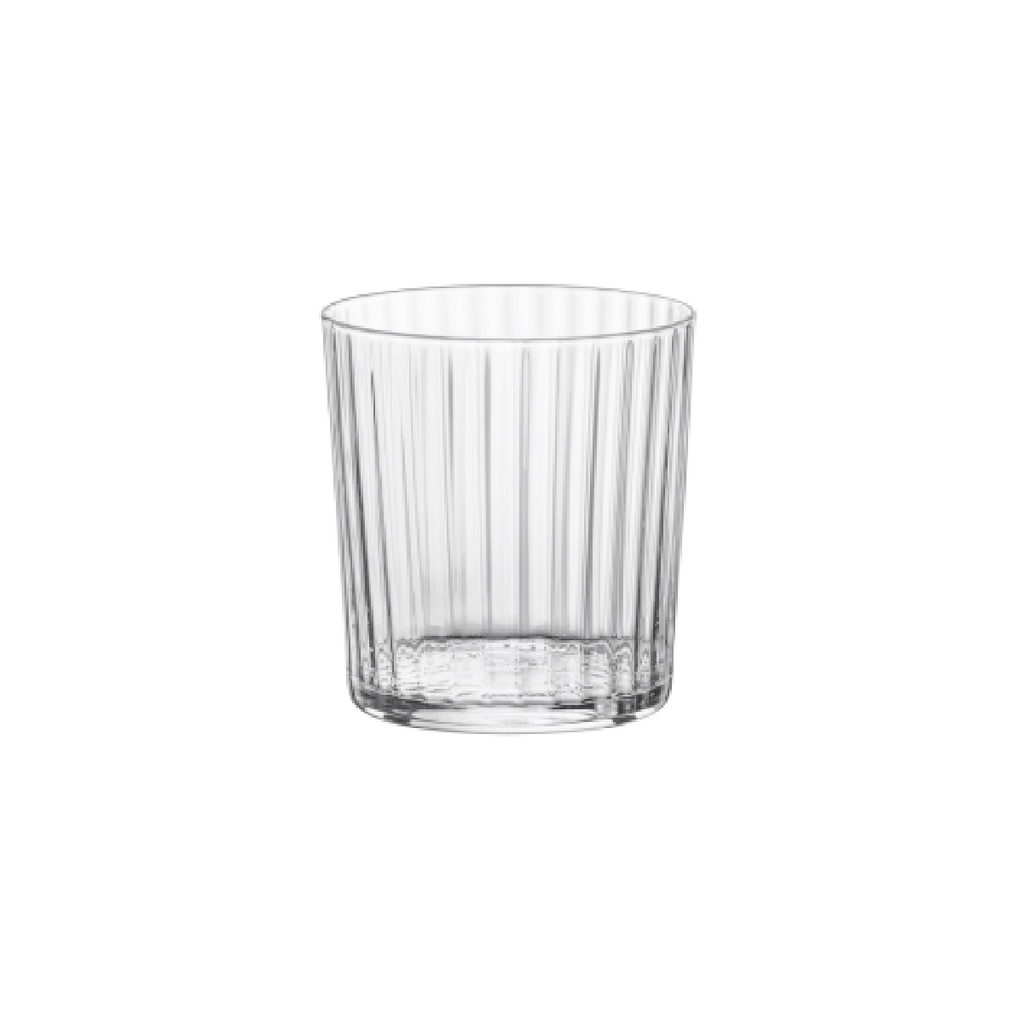 Vaso Exclusiva Negroni 12 oz | 355 ml - Alt 8,9cm Dim 8,5 cm Tipo de Vidrio Star Glass - Bormioli Rocco