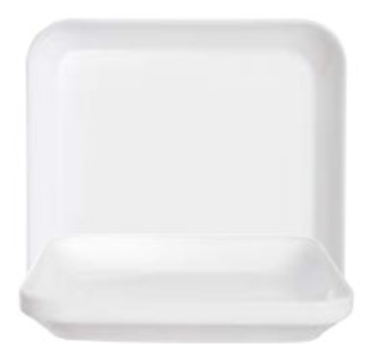 Plato cuadrado de 200 mm Restaurant - Arcoroc