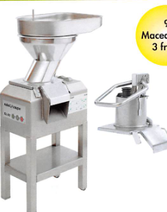 Cortador de vegetales CL60FA con dos tolvas 220V/60/3 - Robot Coupe