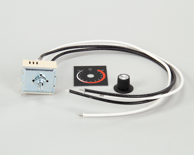 [R02.19.018.00] Interruptor infinito con mando giratorio y etiqueta, 120 V - Hatco