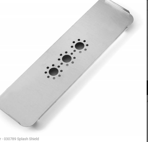 [030789] Rejilla salpicadera - Taylor Freezer