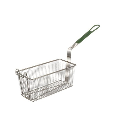 [8030271] Canastilla Twin para freidoras: GF40, GF14, SR42, SR52, SR142, SR152, PRG50, MJ40, MJ50, H55, HD50G, ESG35T, OCF30, OCF30G, 1814, 1814G, FQG30, FQE60, SR114, RE14, RE17, RE14TC, RE17TC, OCF30E, 1814E, 5-7/8" W × 12-5/8" L × 6-5/8" D - Frymaster