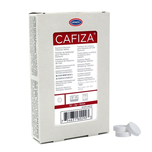 [12-E31-UXC32-48-O] Cafiza caja 32 pastillas (Outlet) - Urnex