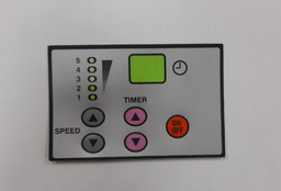 [11007-01-007] Etiqueta panel de control - Dynasty