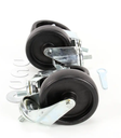 Castor 5" w/ 1/2" stem set/4 True