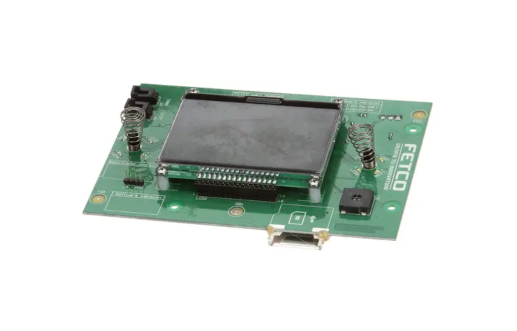 Control board and display assembly - Fetco