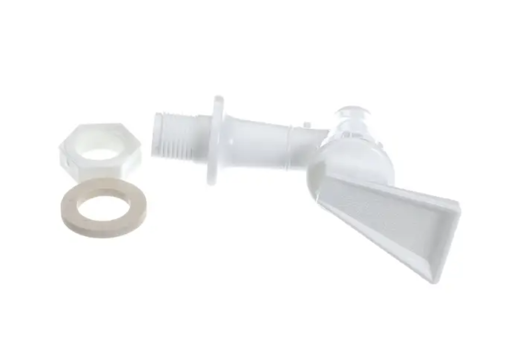 Spigot-white Cambro