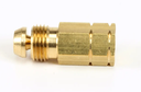 Connector fitting, 1/8&quot; tube x 1/8&quot;NPT brass - Frymaster