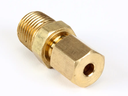 Fitting adaptor 1/8&quot; NPT x 1/8&quot; tube brass - Frymaster