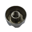 Metal knob 10mm insert chrome coated - Ozti