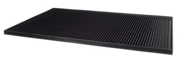 Tapete de servicio de 12" x 18" negro - Metal Craft