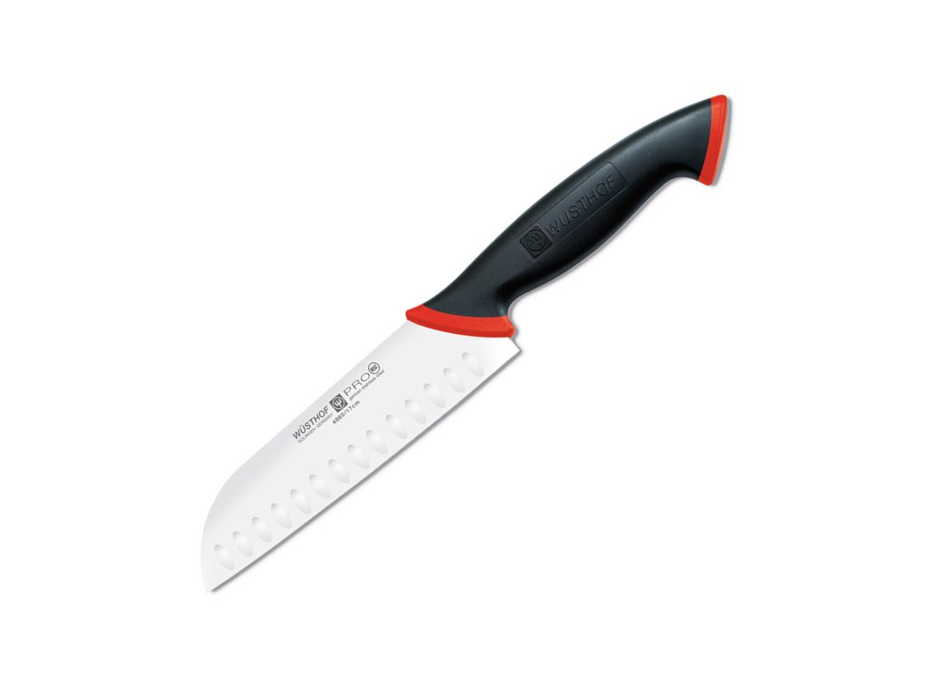 Cuchillo Santoku 17 cm rojo- Pro - Wusthof