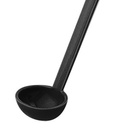 Cuchara negra de 1 oz 13", en policarbonato - Cambro