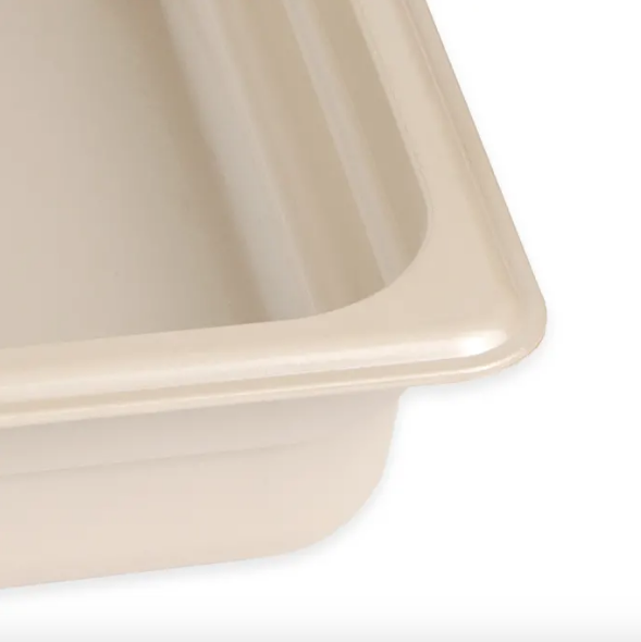 Recipiente para alta temperatura GN 1/4 de 6" color arena - Cambro