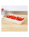 Recipiente GN 1/3  de 2" de profundidad para alta temperatura color arena (azafate) - Cambro