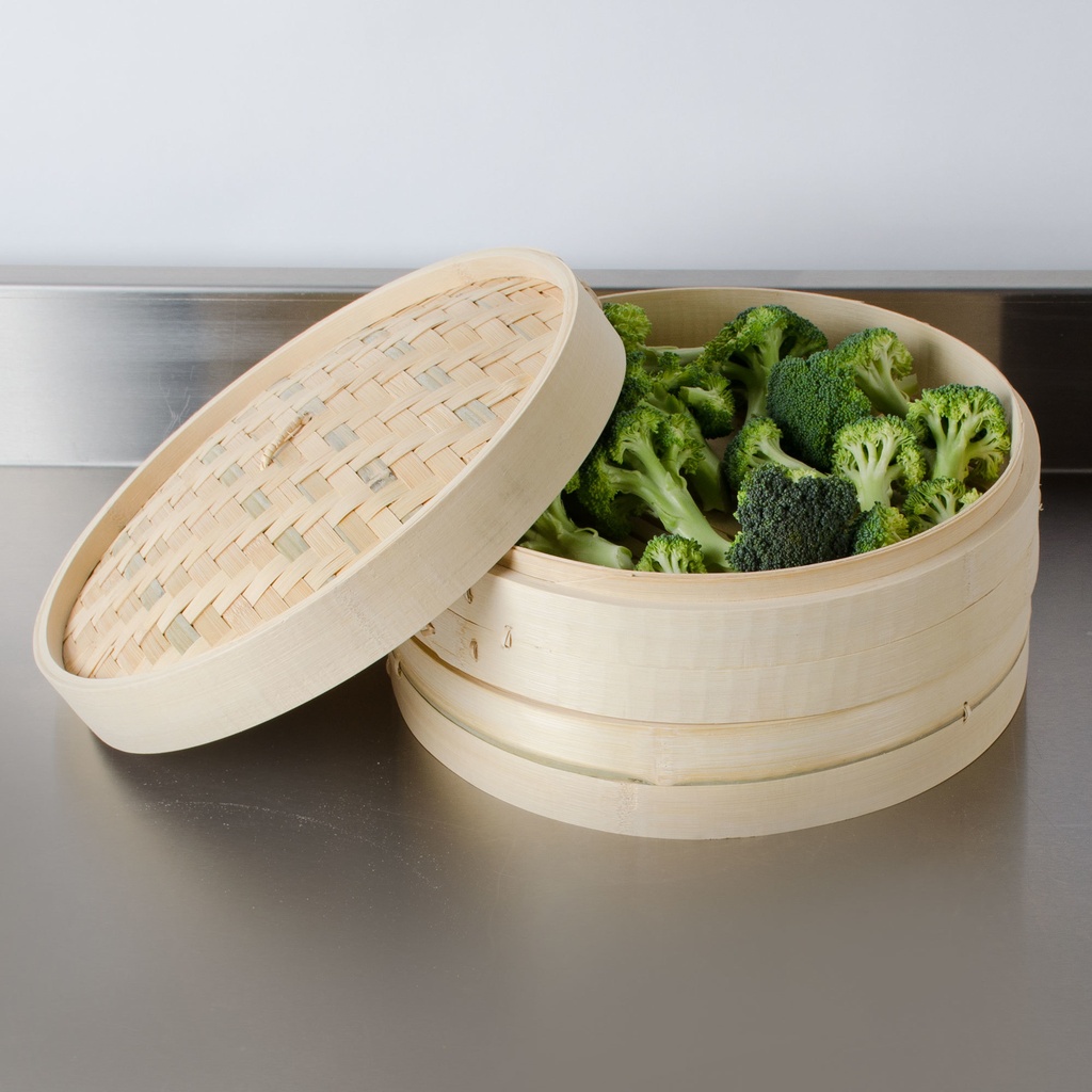 Set de 3 steamers en bamboo de 12" - Town Food
